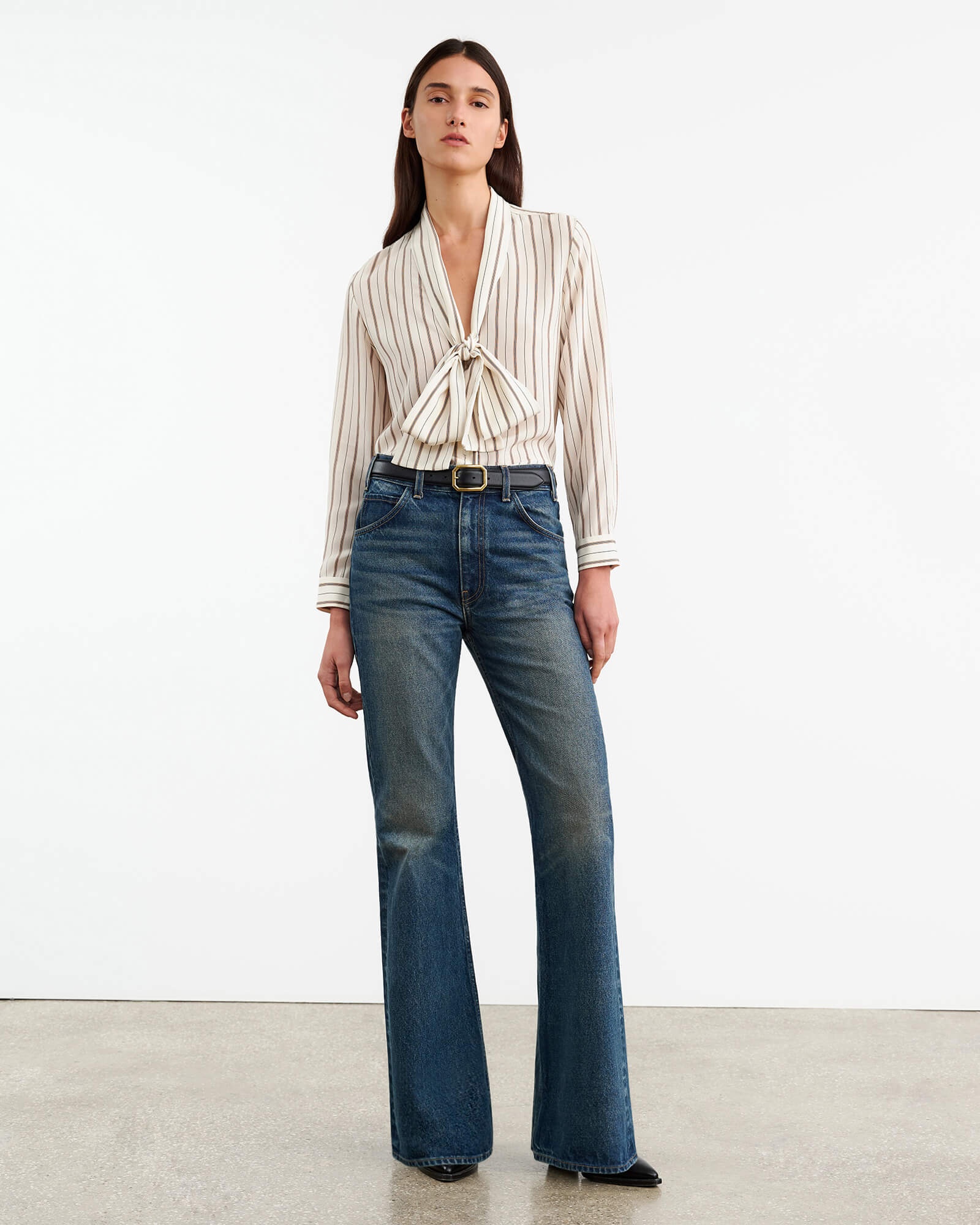 ANGELIQUE SILK BLOUSE - 4