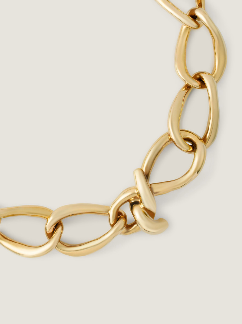 CHAIN LINK NECKLACE IN METAL 4