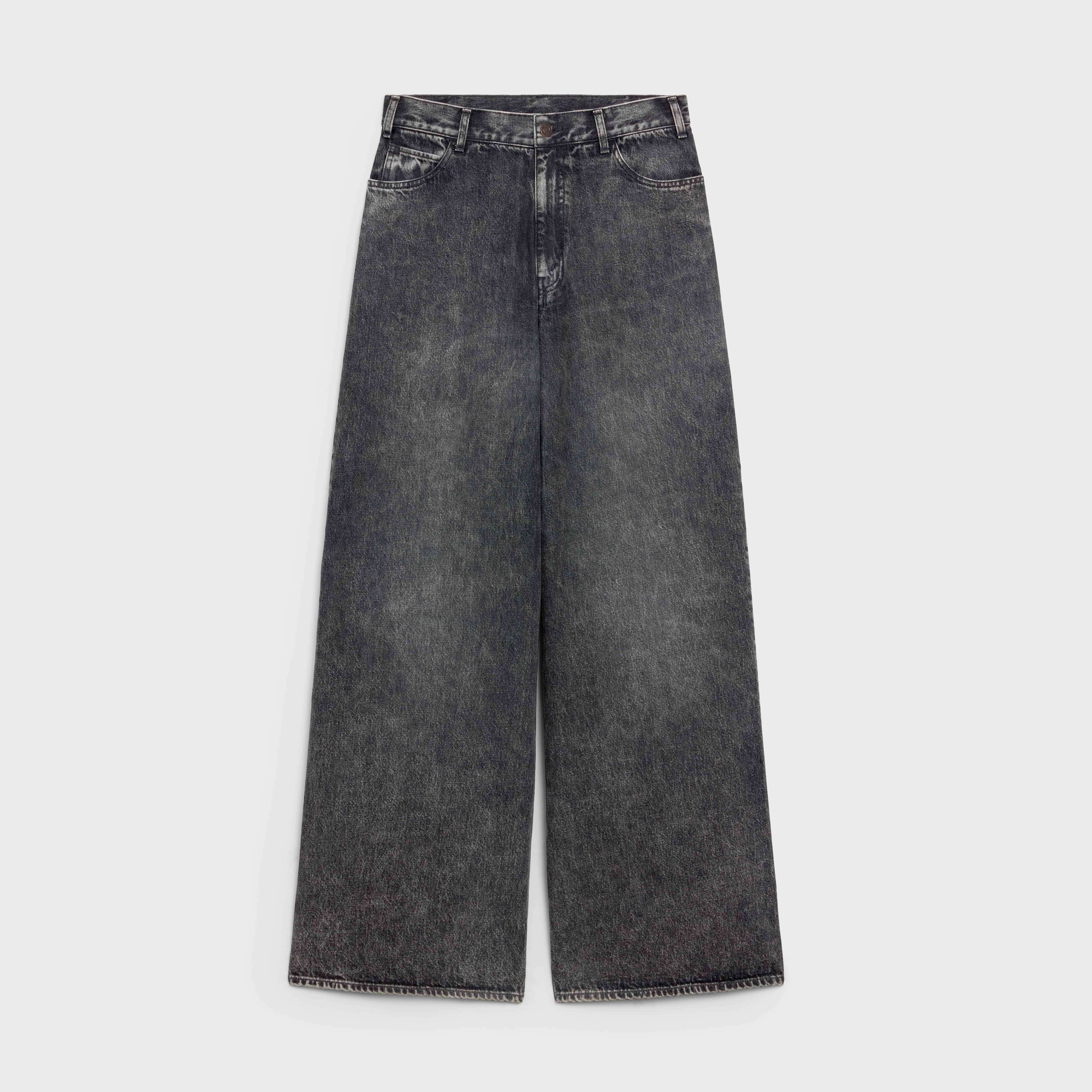 ELEPHANT JEANS IN CHARCOAL DENIM - 1