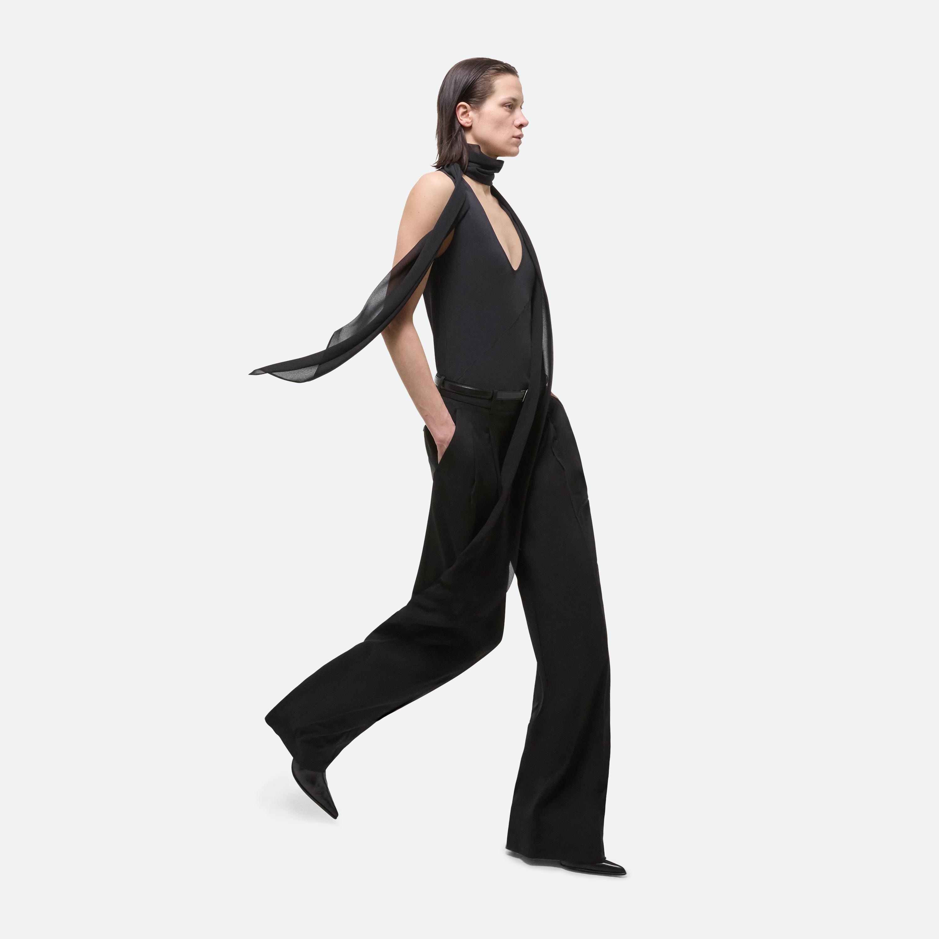 Helmut Lang SLEEVELESS SCARF TOP | REVERSIBLE