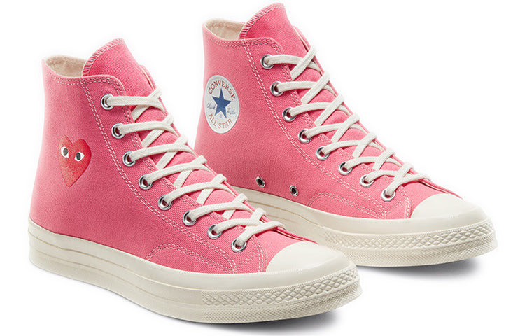 Converse x COMME des GARCONS PLAY Chuck 70 High 'Bright Pink' 168301C - 4