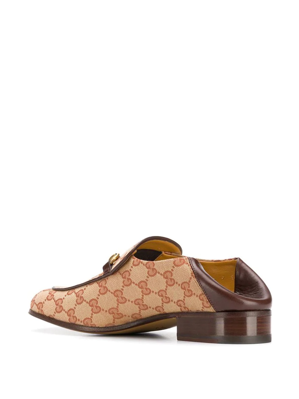 GG canvas Horsebit loafers - 3