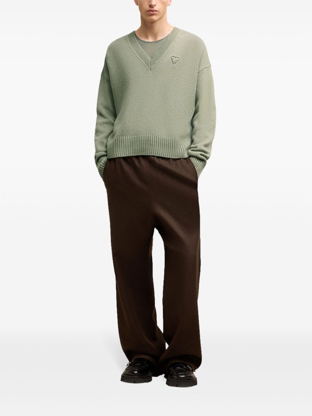 Ami de Coeur wool-cashmere blend sweater - 3