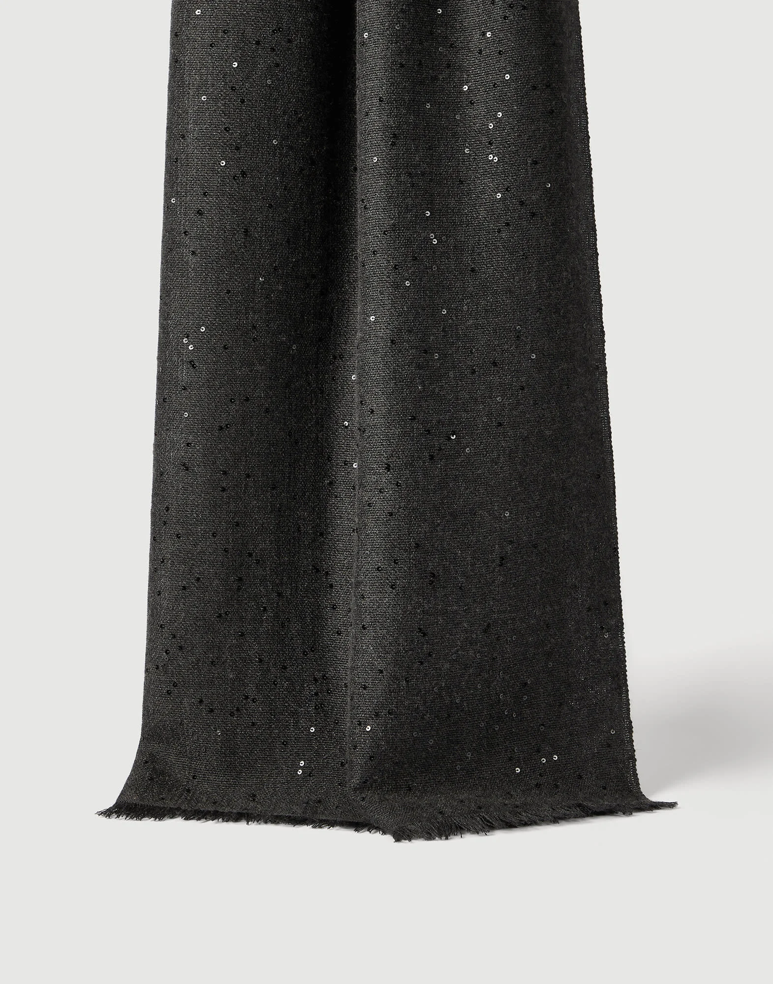 Cashmere and silk Diamond yarn scarf - 1
