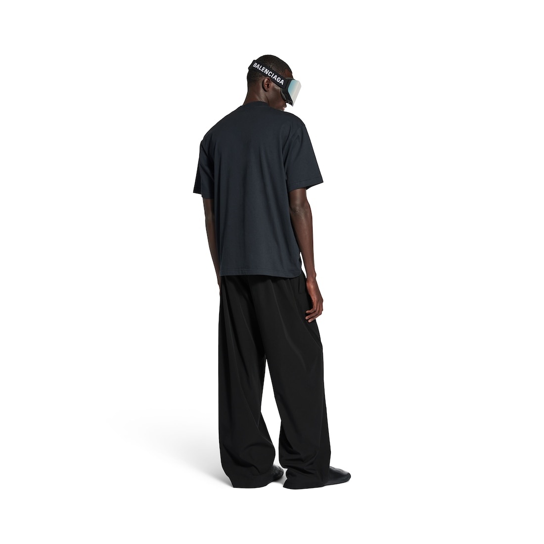 Men's Nano Bb T-shirt Medium Fit in Black Faded - 4