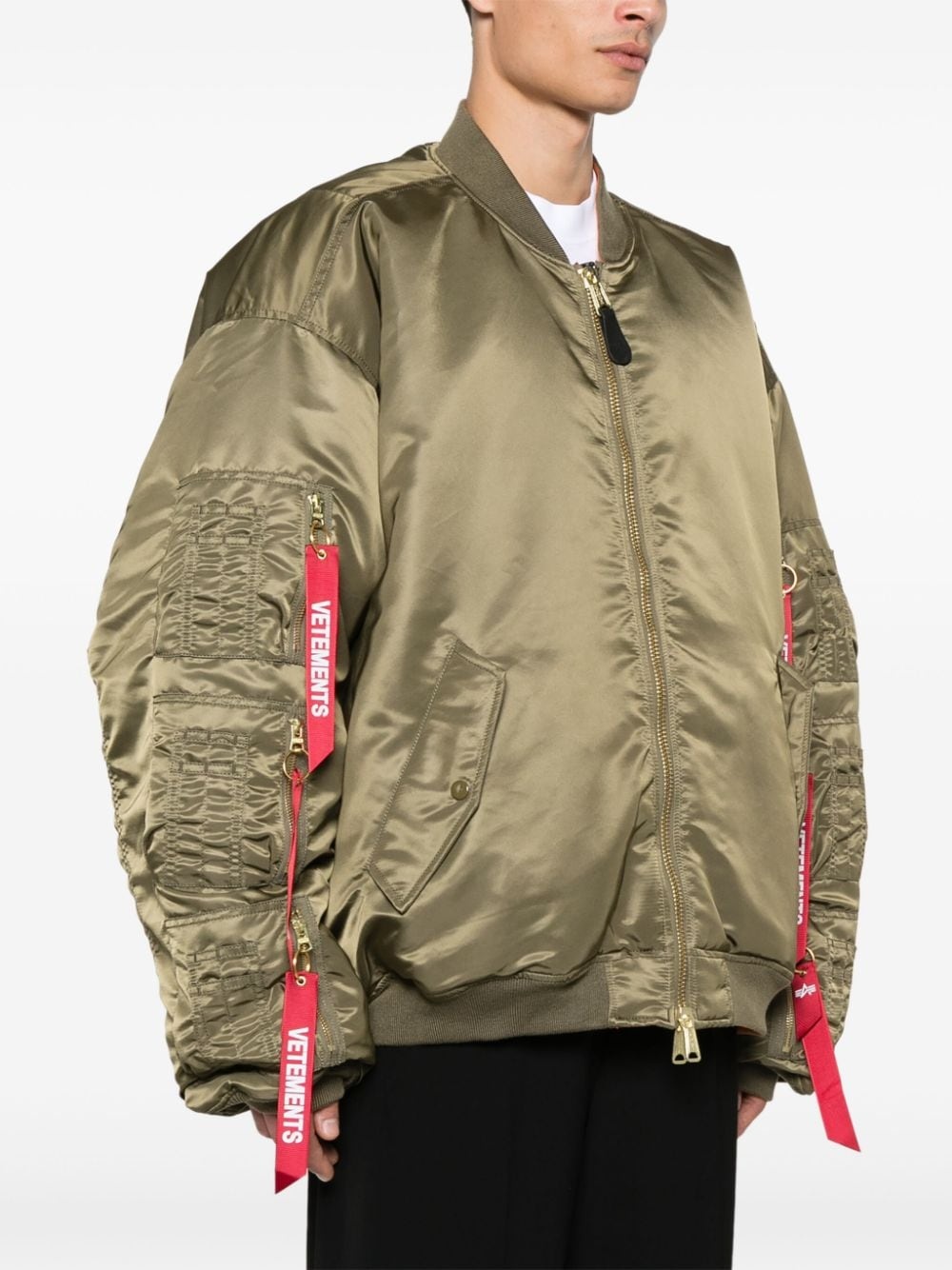 cargo bomber jacket - 3