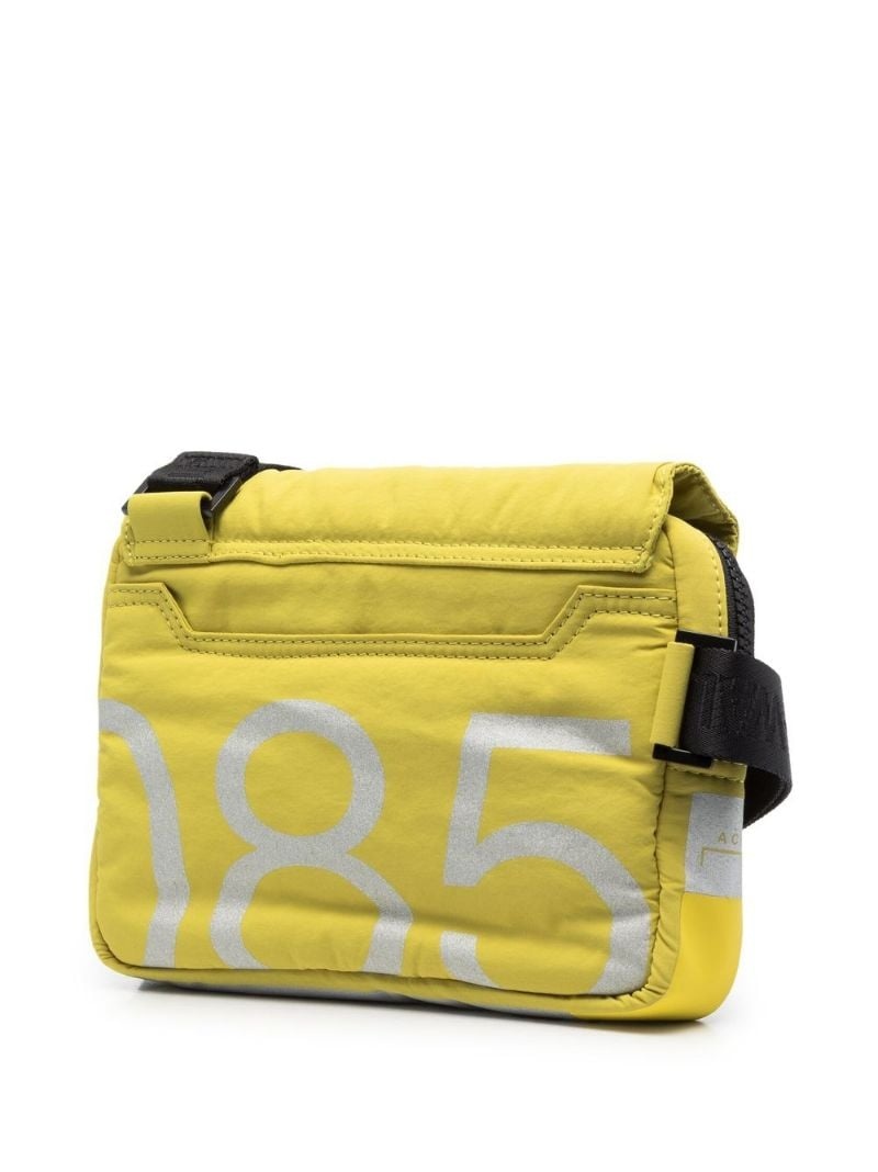logo-print shoulder bag - 3