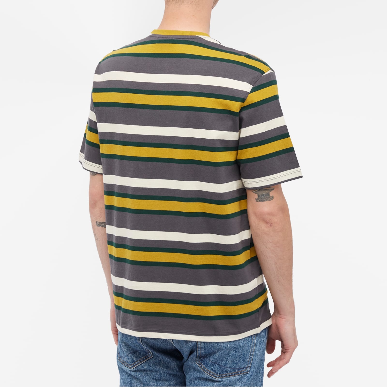 Barbour International Gauge Stripe T-Shirt - 3