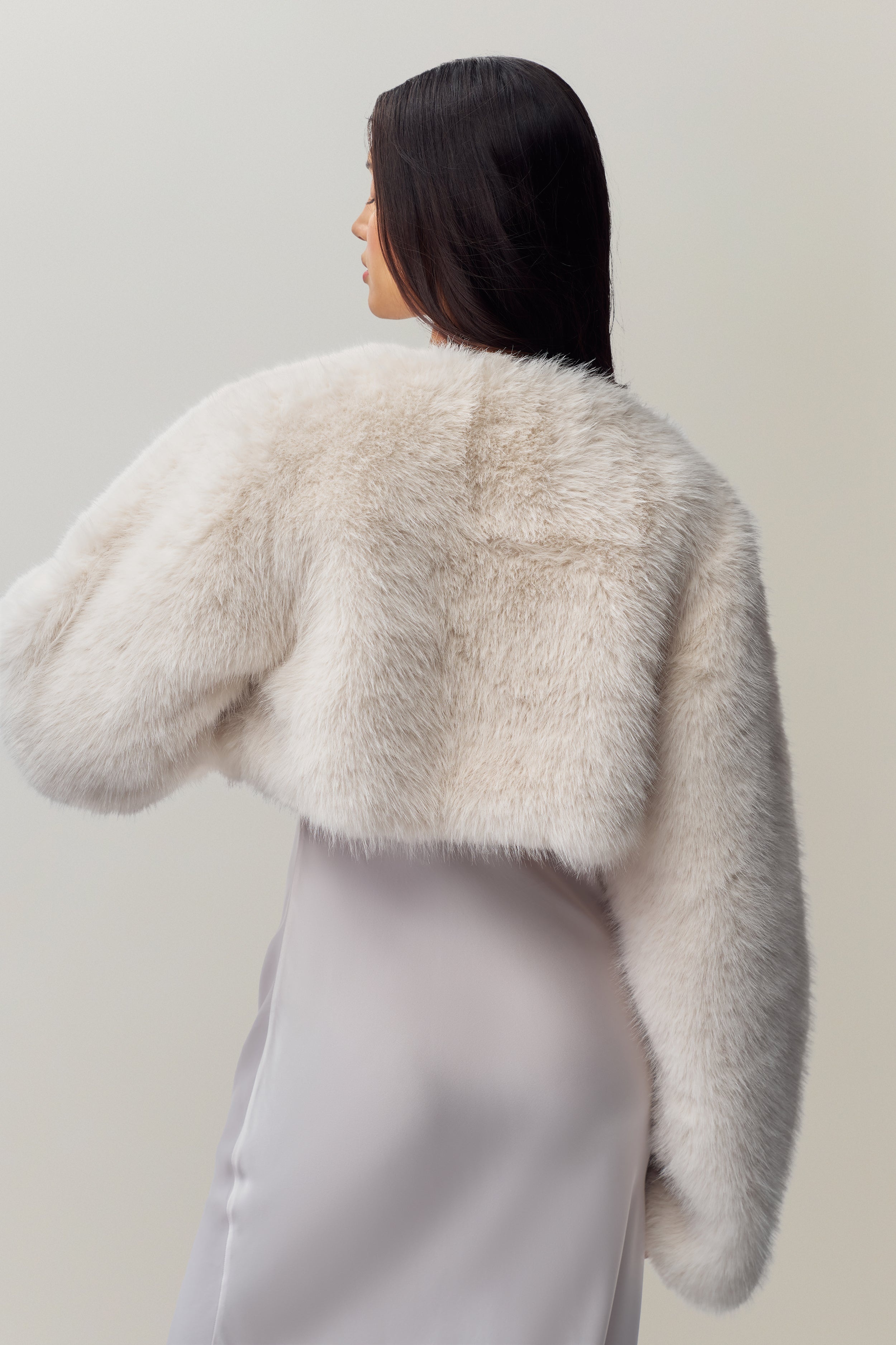 ALYANA FAUX FUR JACKET - 5