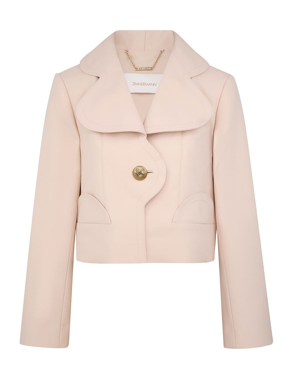 CRUSH FITTED JACKET - 1