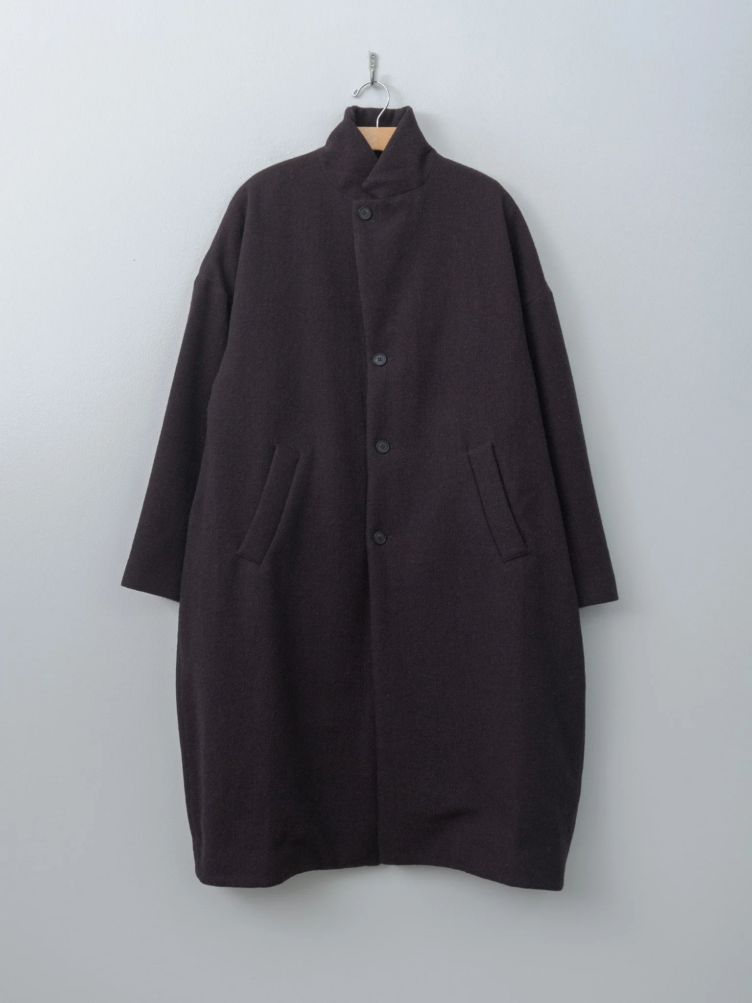 Millie Coat - Black Bordeaux - 1
