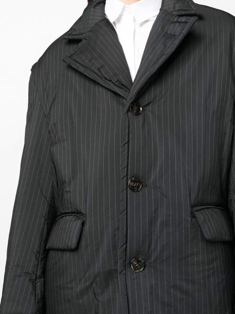 pinstripe 단추 fastening 재킷 5