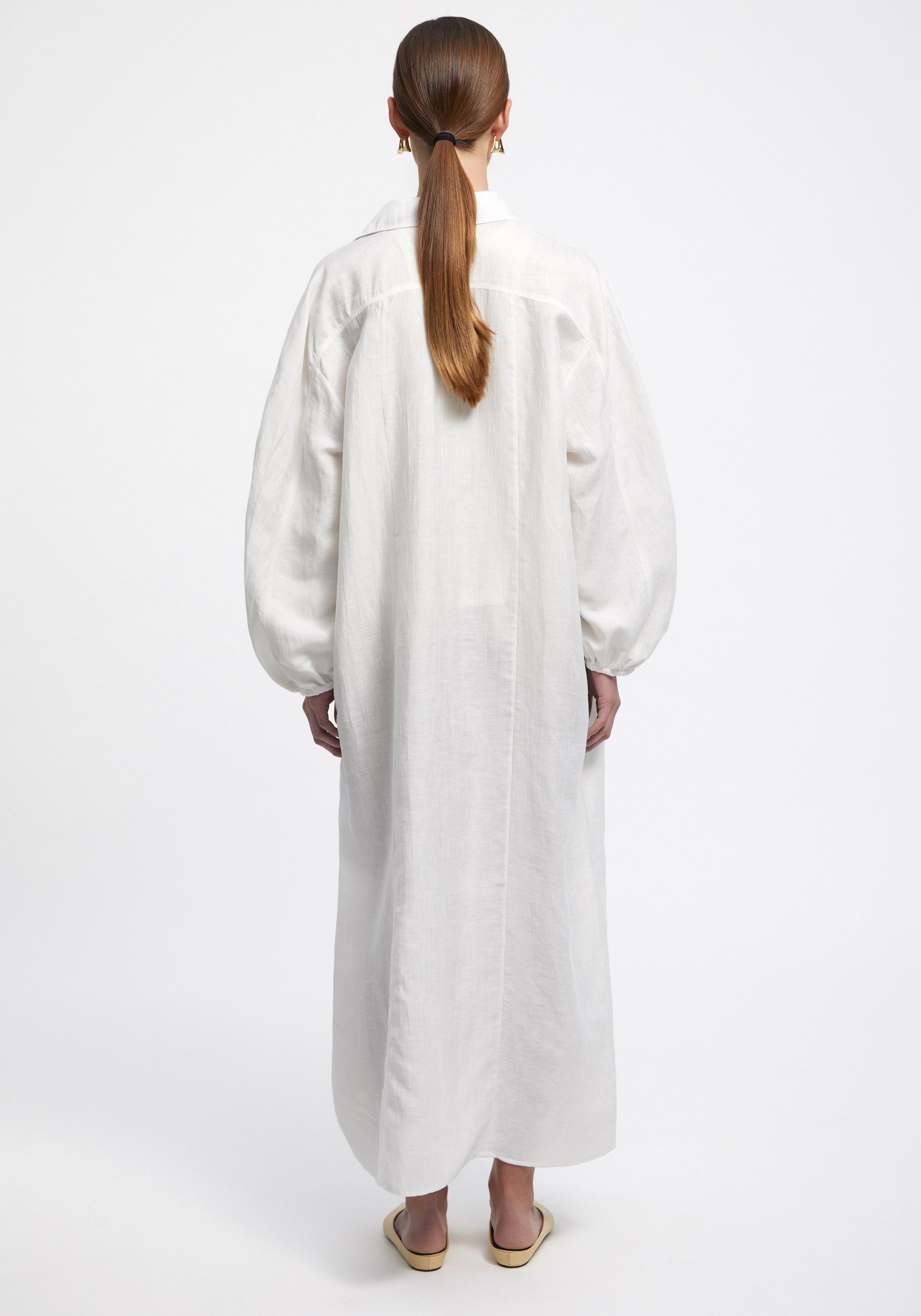 ANN
Linen shirt dress - 4