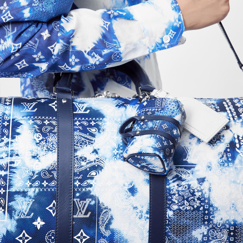 Louis Vuitton Monogram Bandana Mini Keepall Pouch outlook