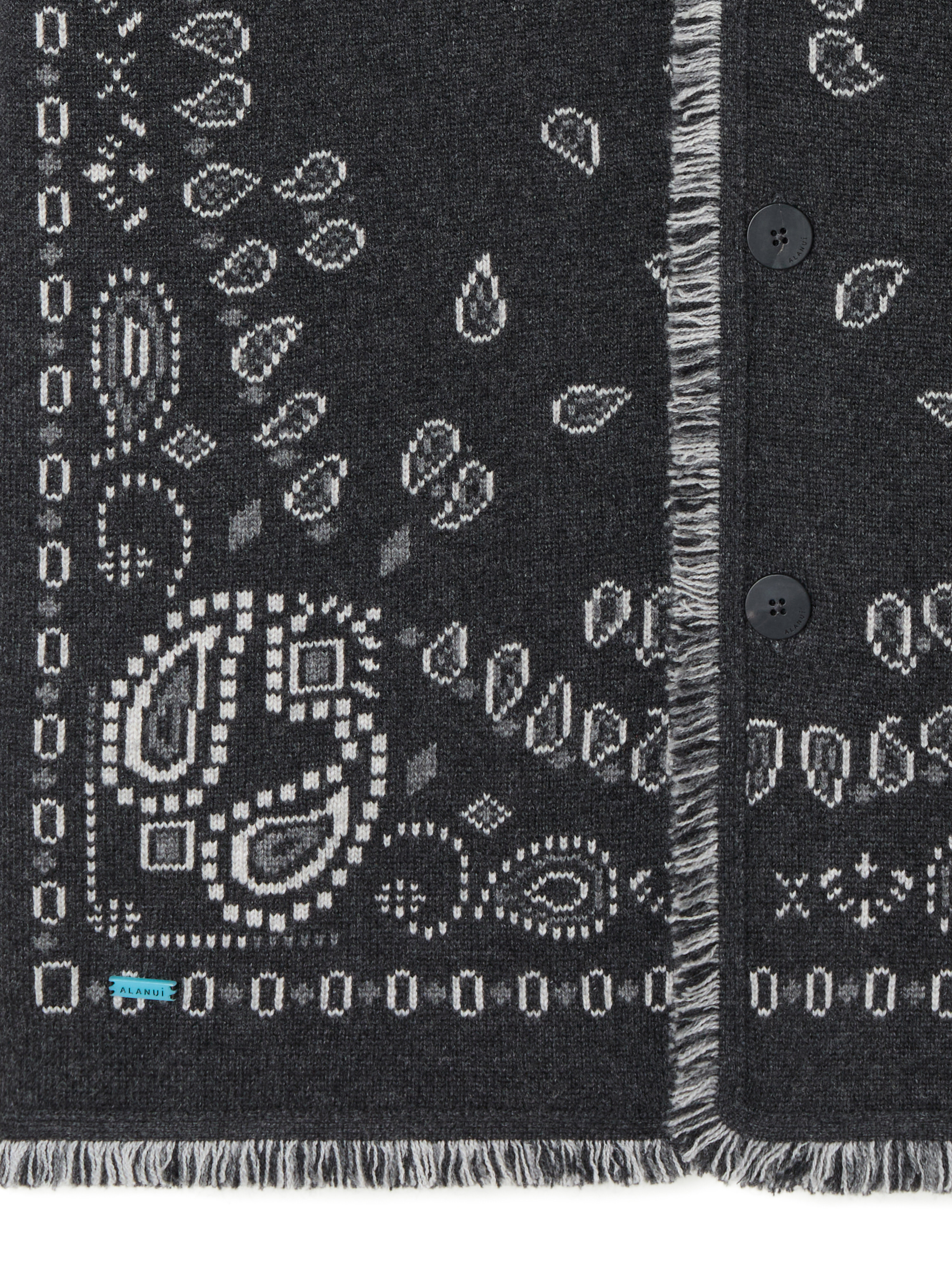 Bandana Jacquard Cardigan - 7