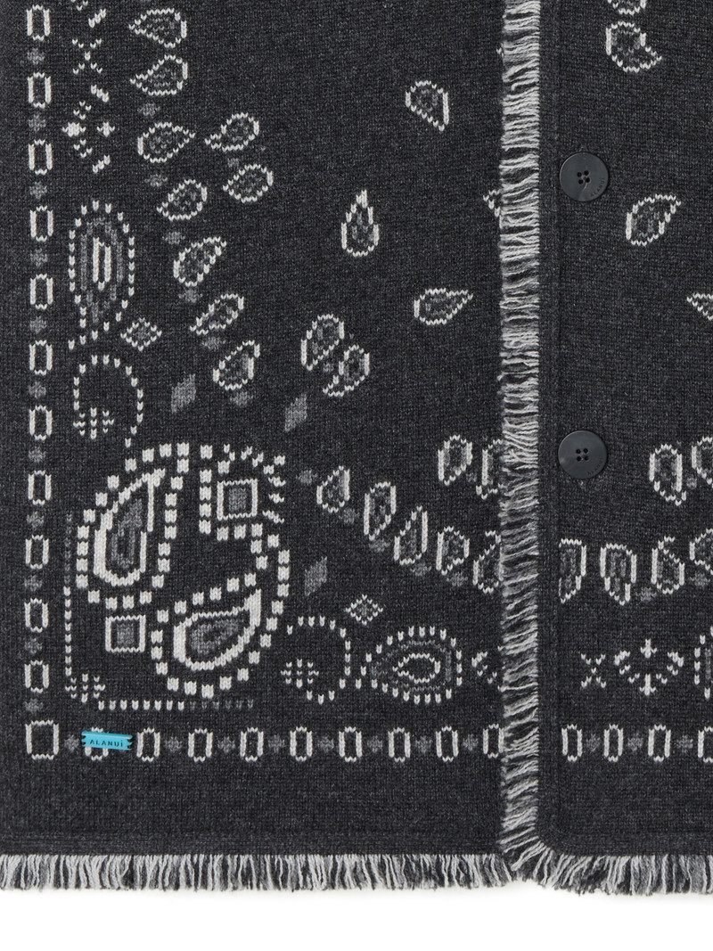 Bandana Jacquard Cardigan 7