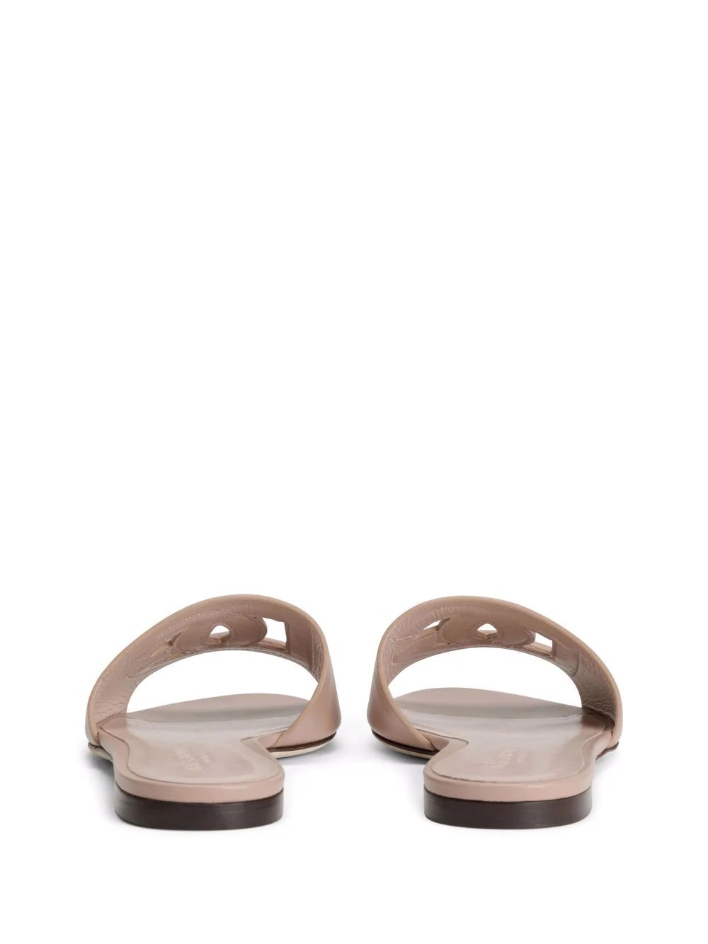 DG Logo leather sandals - 3