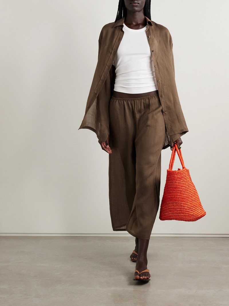 LESET Niko Oversized Ramie Shirt outlook
