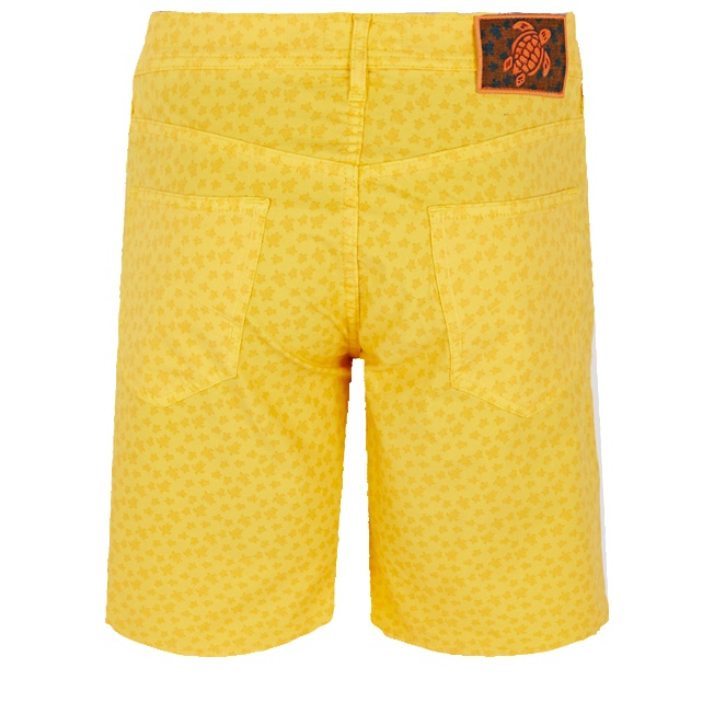 Men Cotton Bermuda Shorts Micro Ronde Des tortues - 2