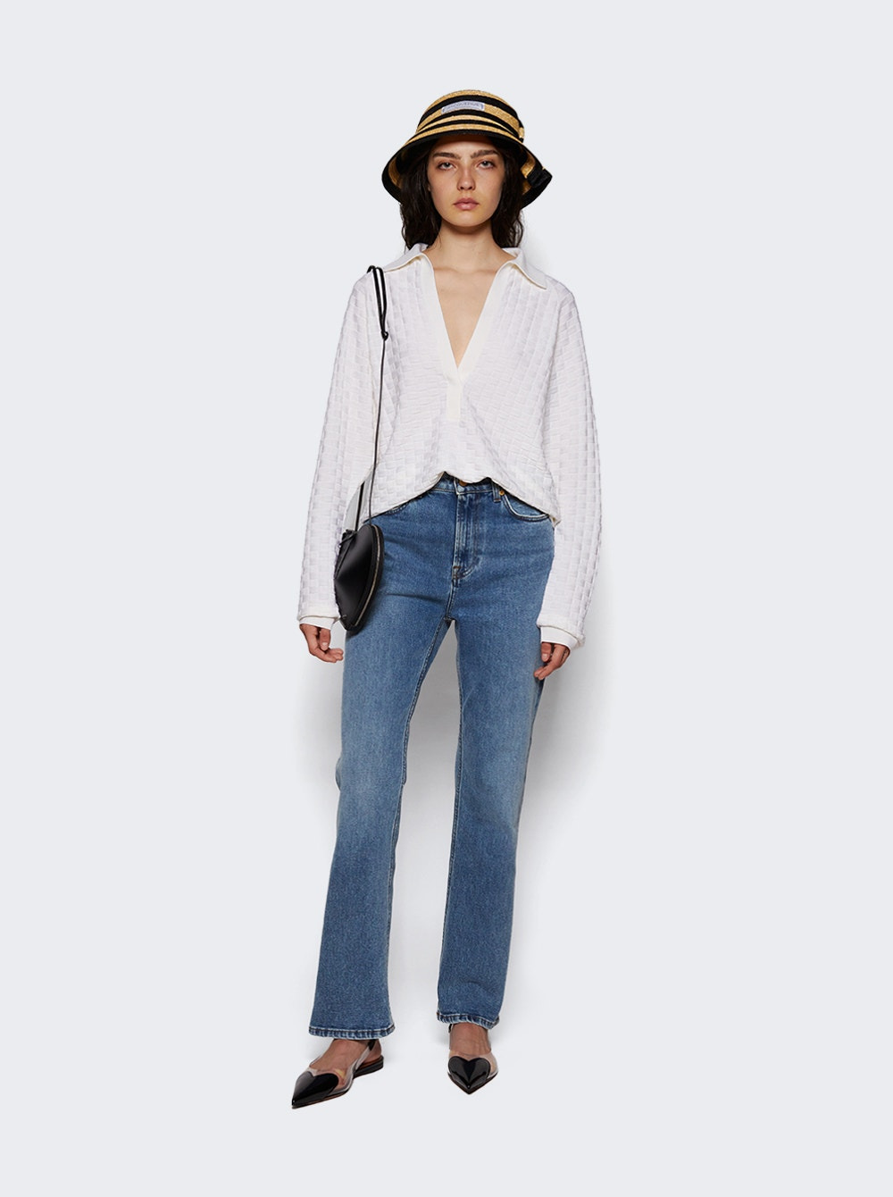 Juniper Knitted Top White - 2