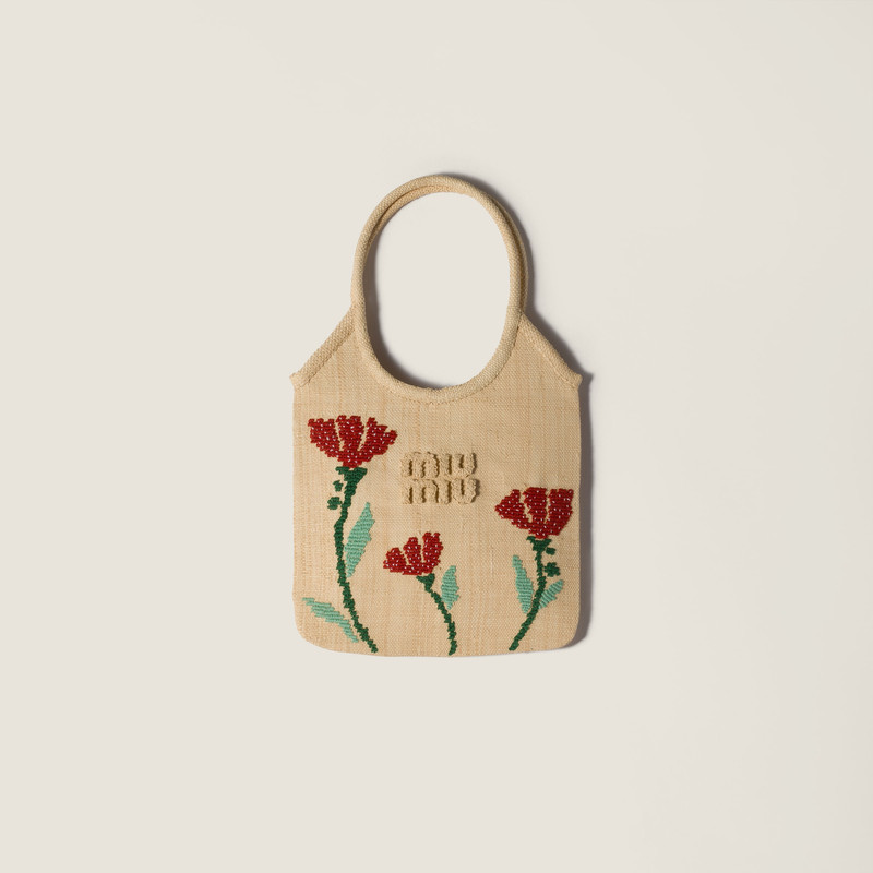 Ivy raffia handbag 1