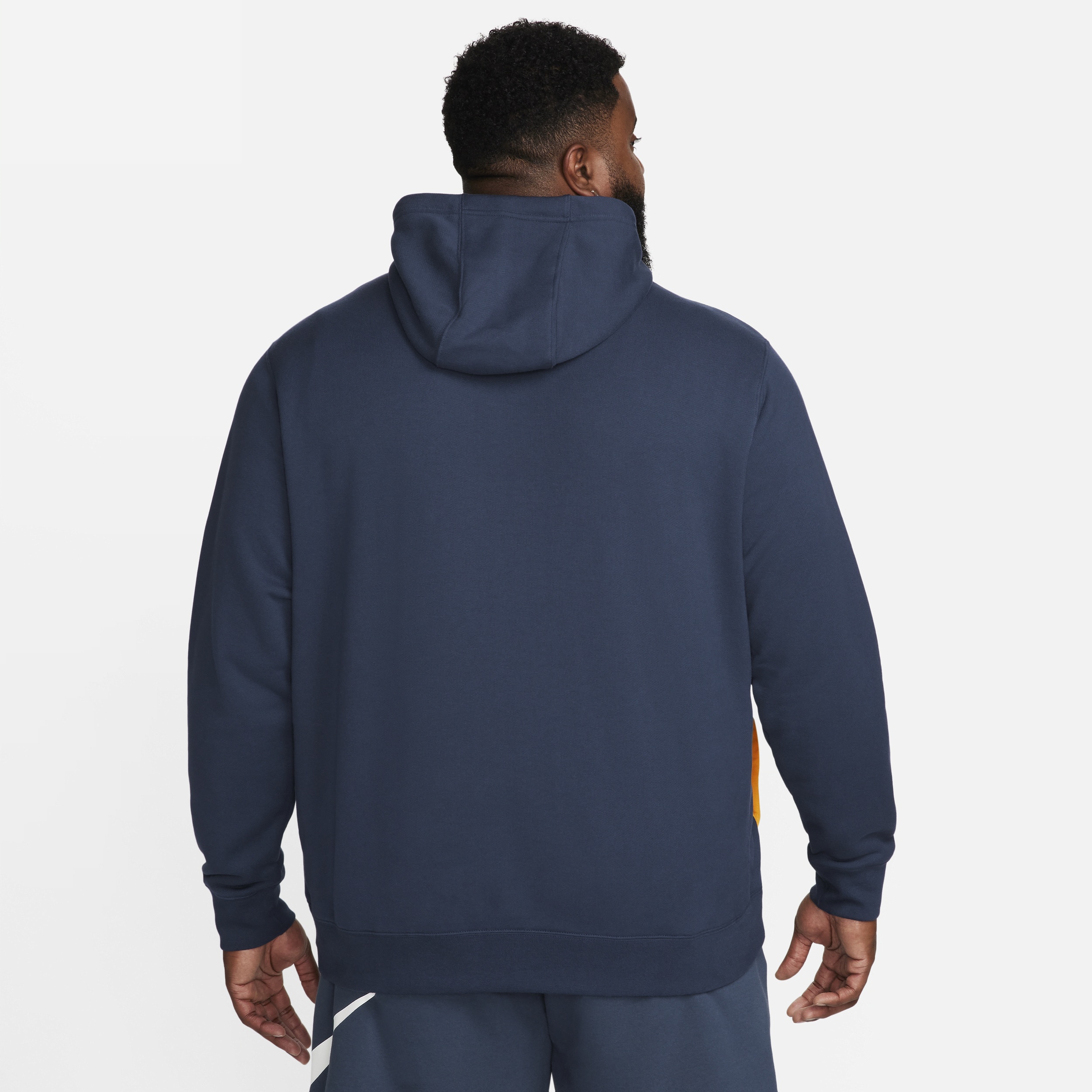 Nike Club Fleece Men's French Terry Color-Blocked Hoodie - 8