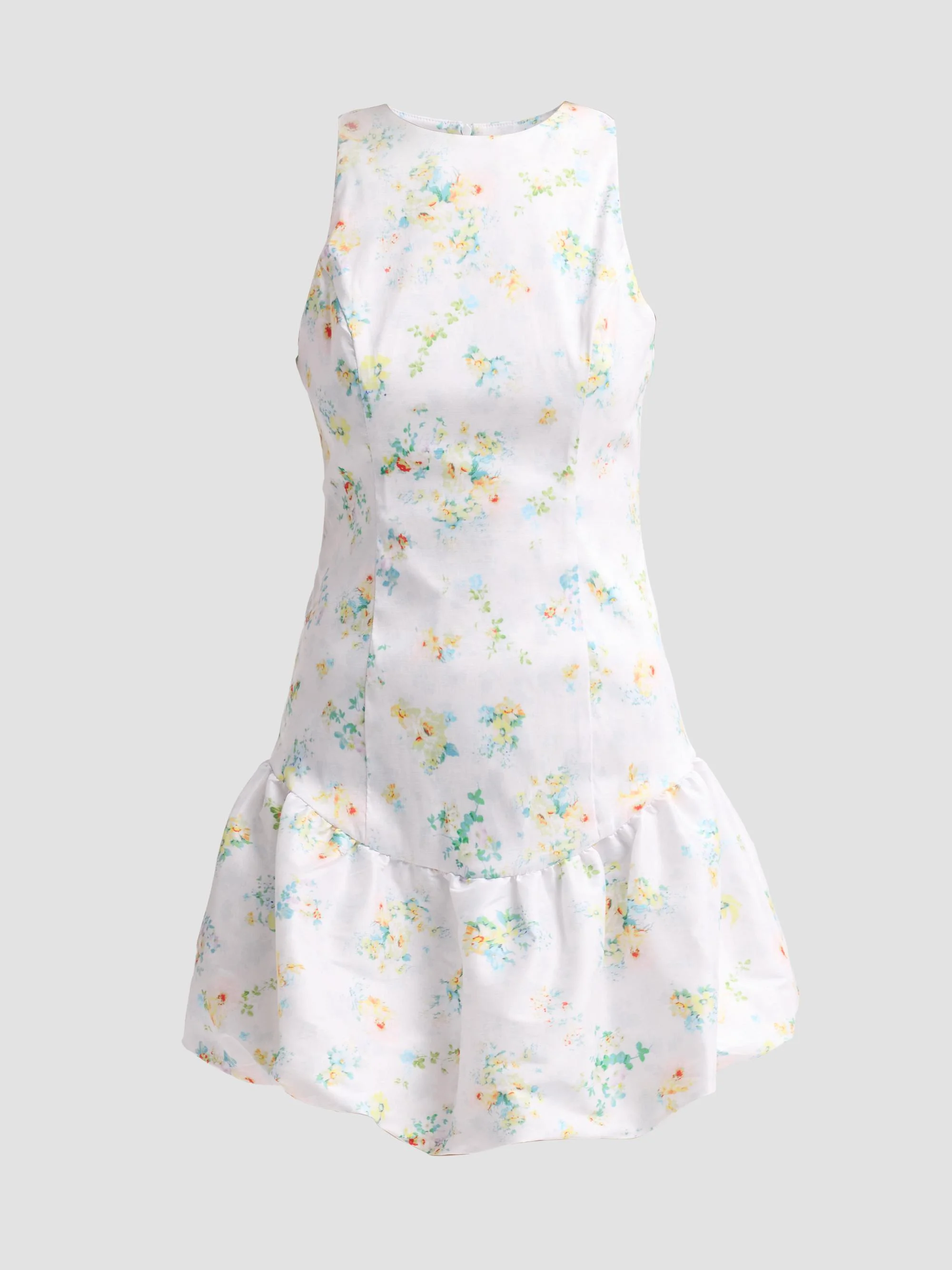 Women's Birgit Pastel Meadow Taffeta Mini Dress - Pastel - 1