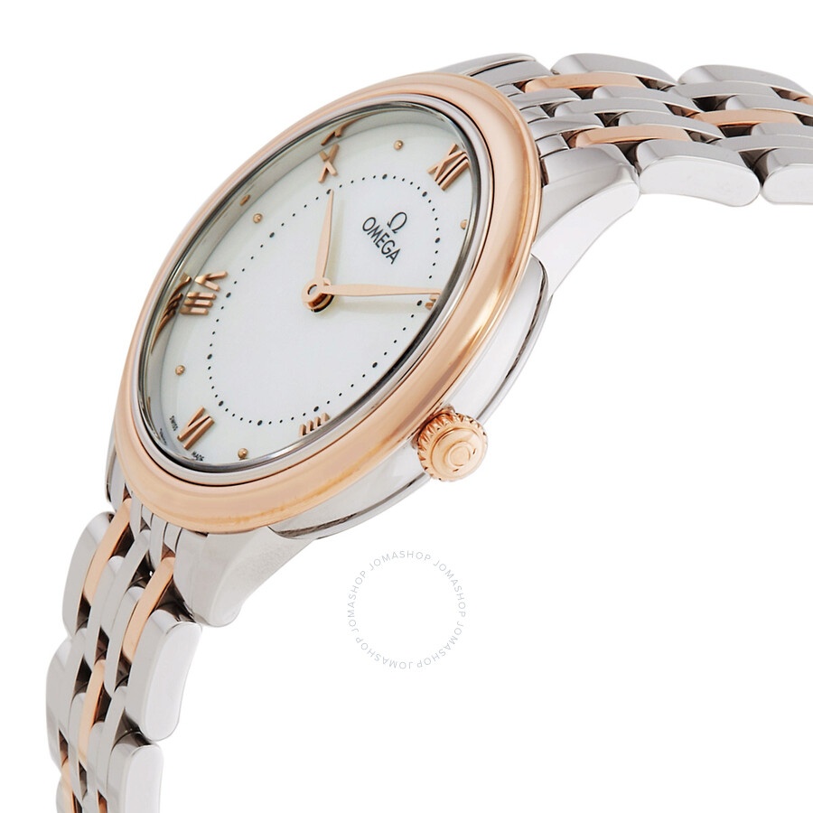 Omega De Ville Quartz White Dial Ladies Watch 434.20.30.60.05.001 - 2