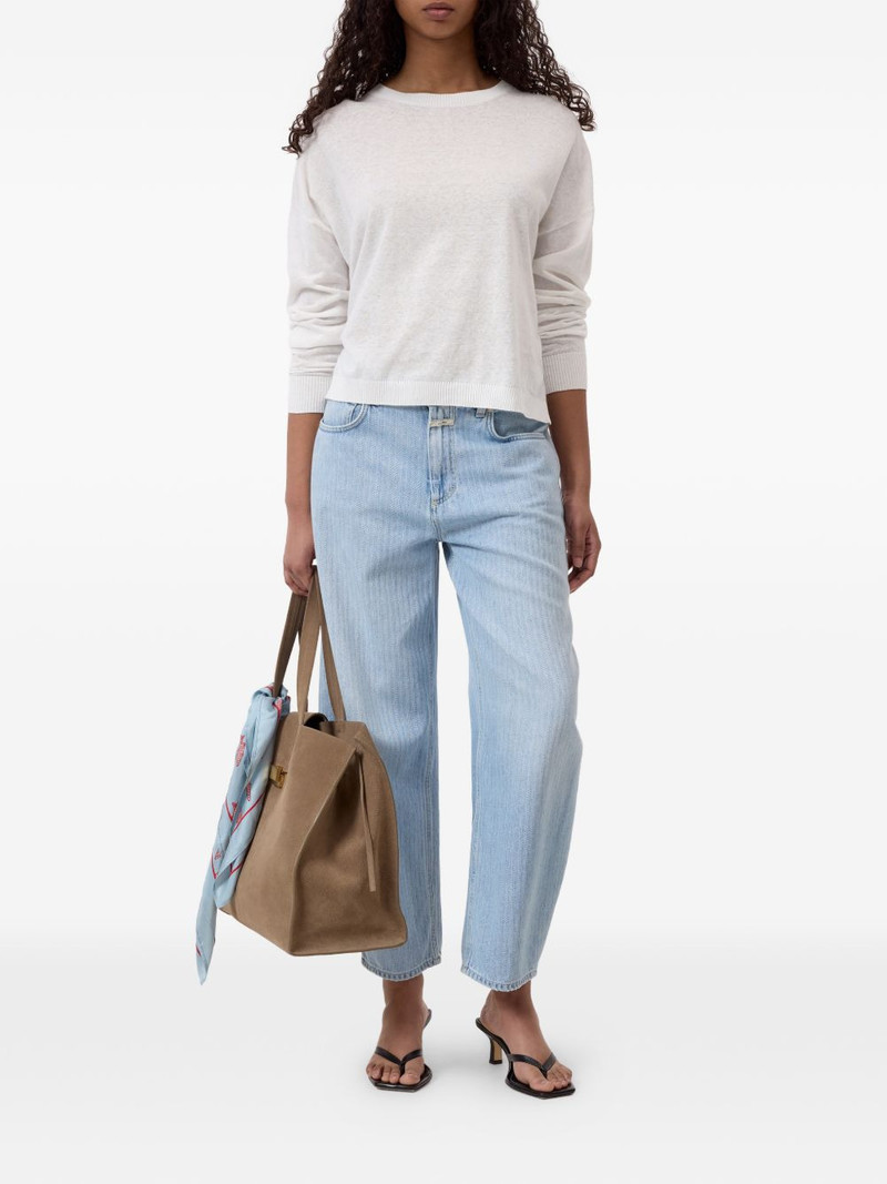 CLOSED crew-neck long-sleeves sweatshirt outlook