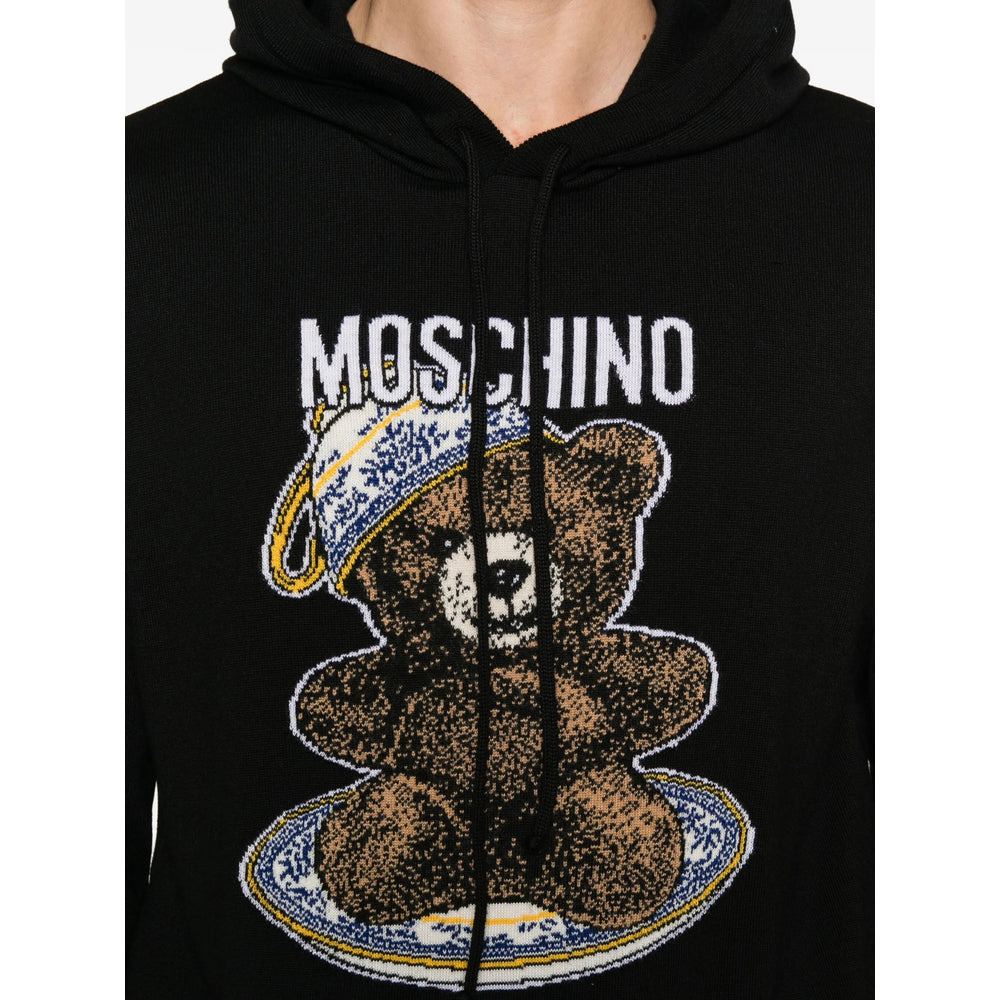 Moschino Black Sweaters & Knitwear - Hoodies Men - 3