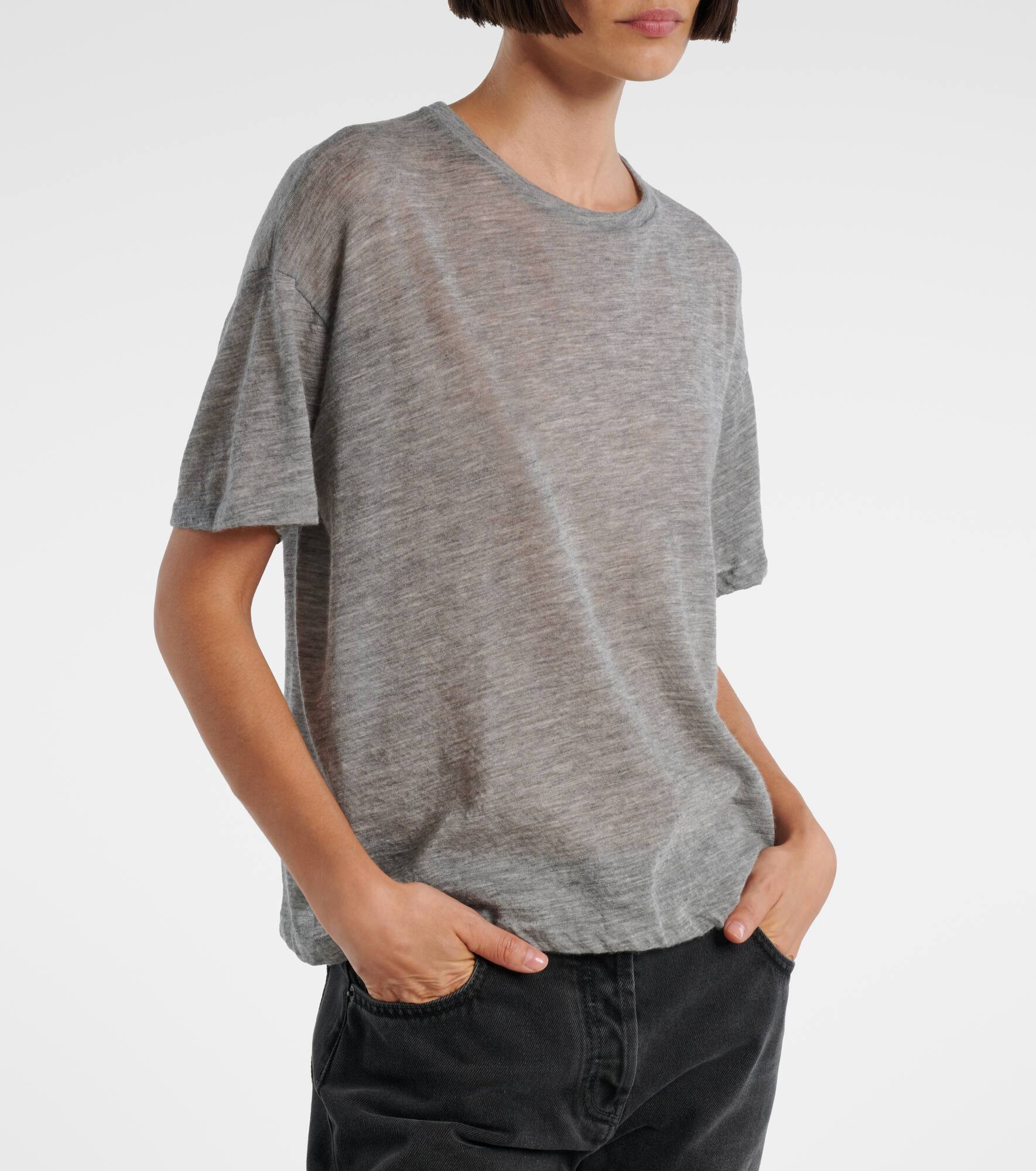 Lila knitted cashmere top - 6
