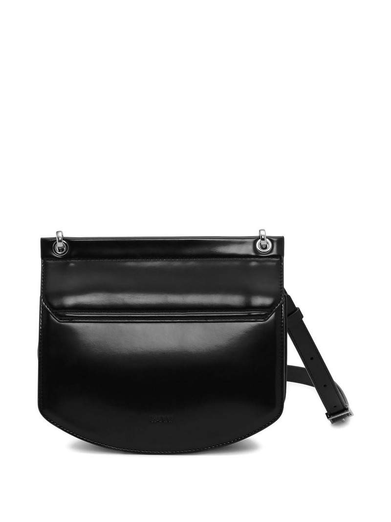 GANNI logo-plaque cross body bag outlook