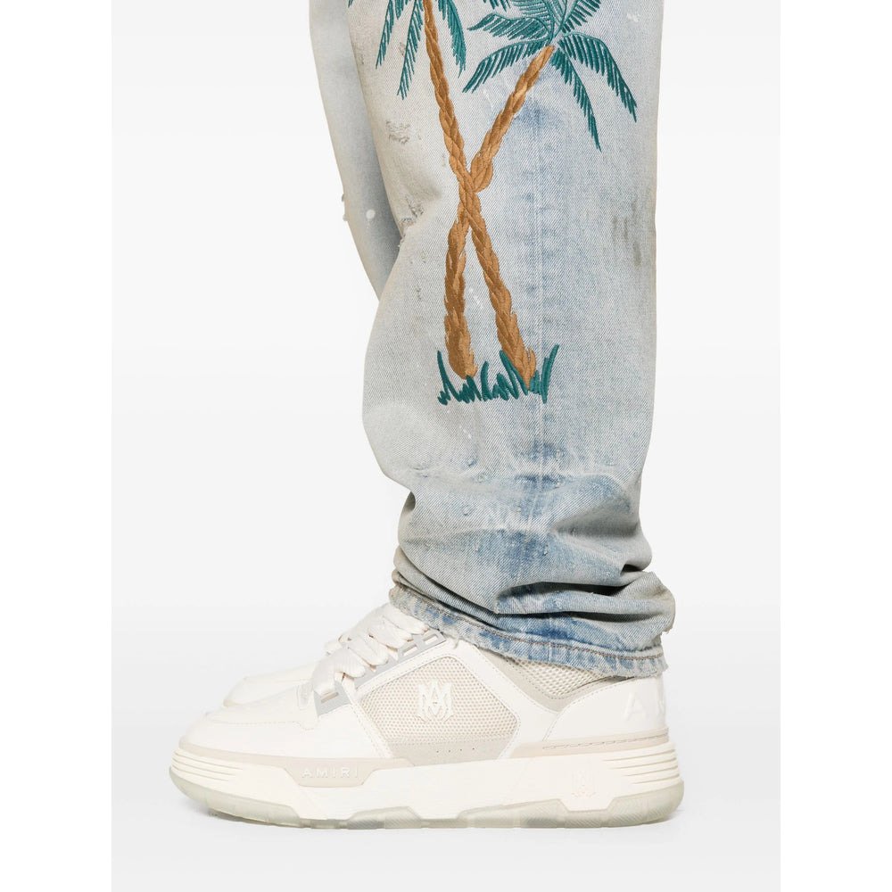Amiri Blue Denim - Regular & Straight-Leg Jeans Men - 5