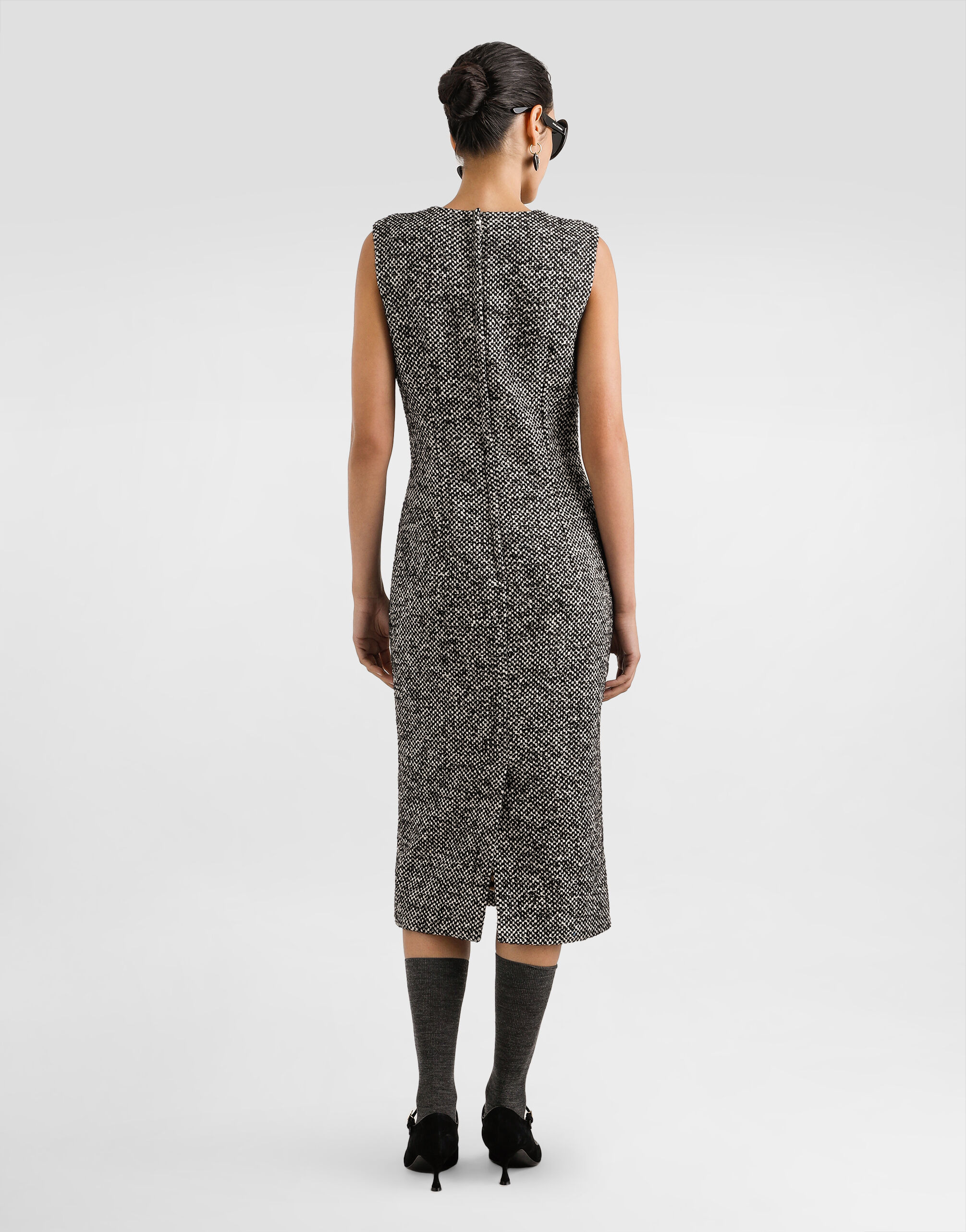 Damier dress - 5
