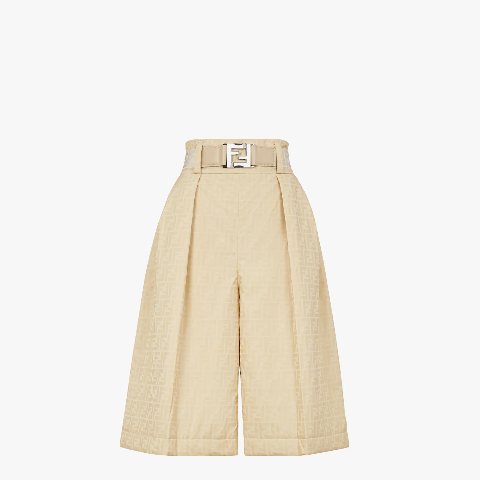 White nylon Bermudas - 1