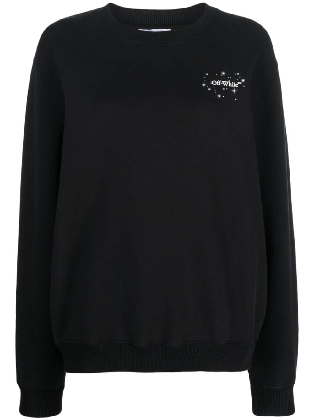 Bling Stars Arrow cotton sweatshirt - 1