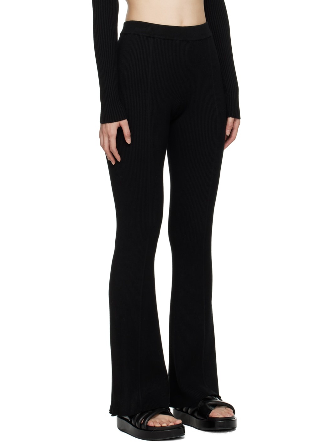 Black Zero001 Lounge Pants - 2