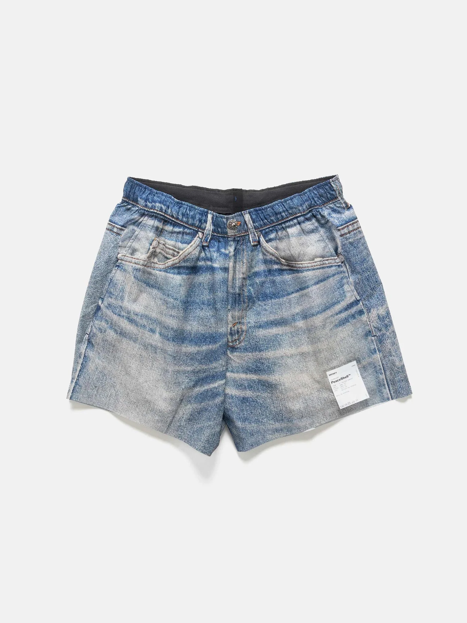 PeaceShell 5" Unlined Short Digital Denim - 1