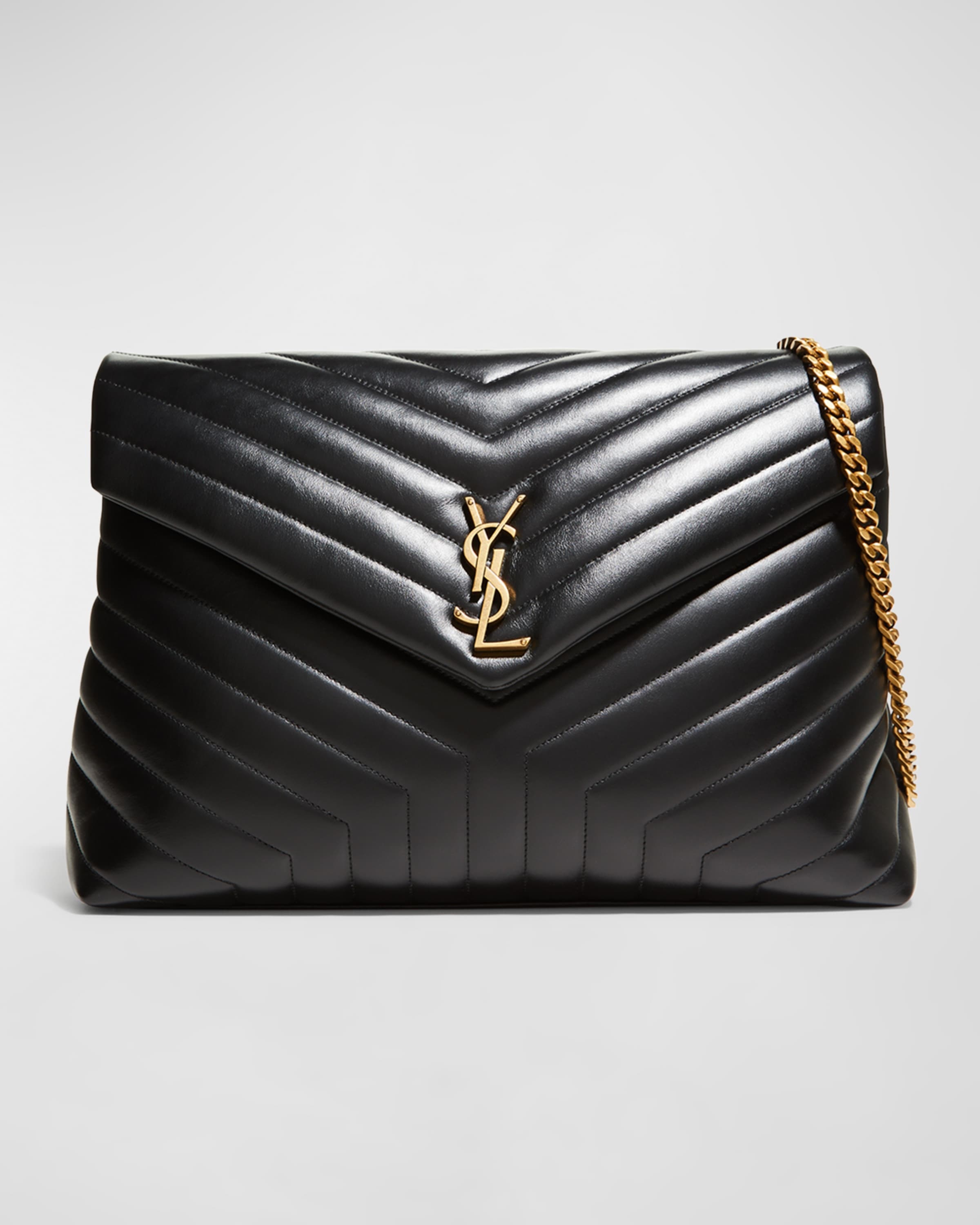 Loulou Quilted Leather YSL Bag - 1