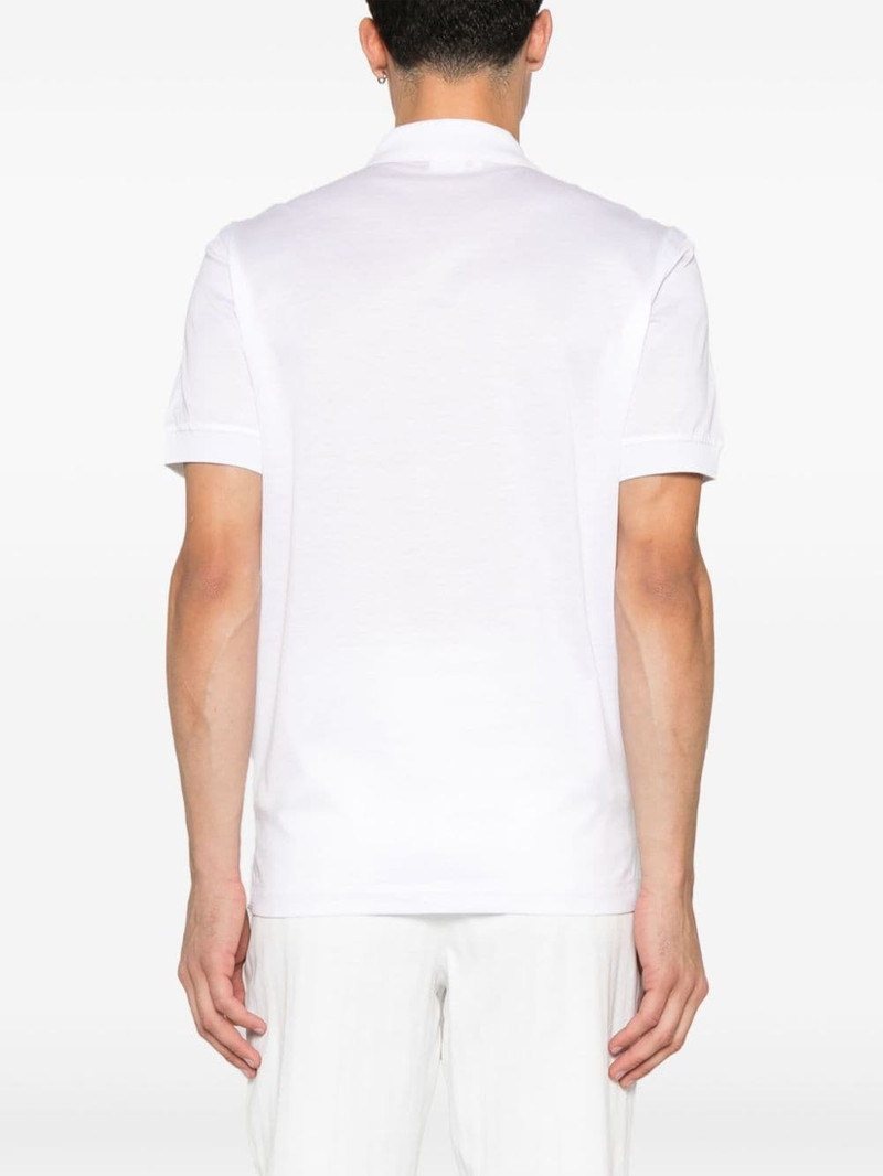 logo-embroidered polo shirt 3