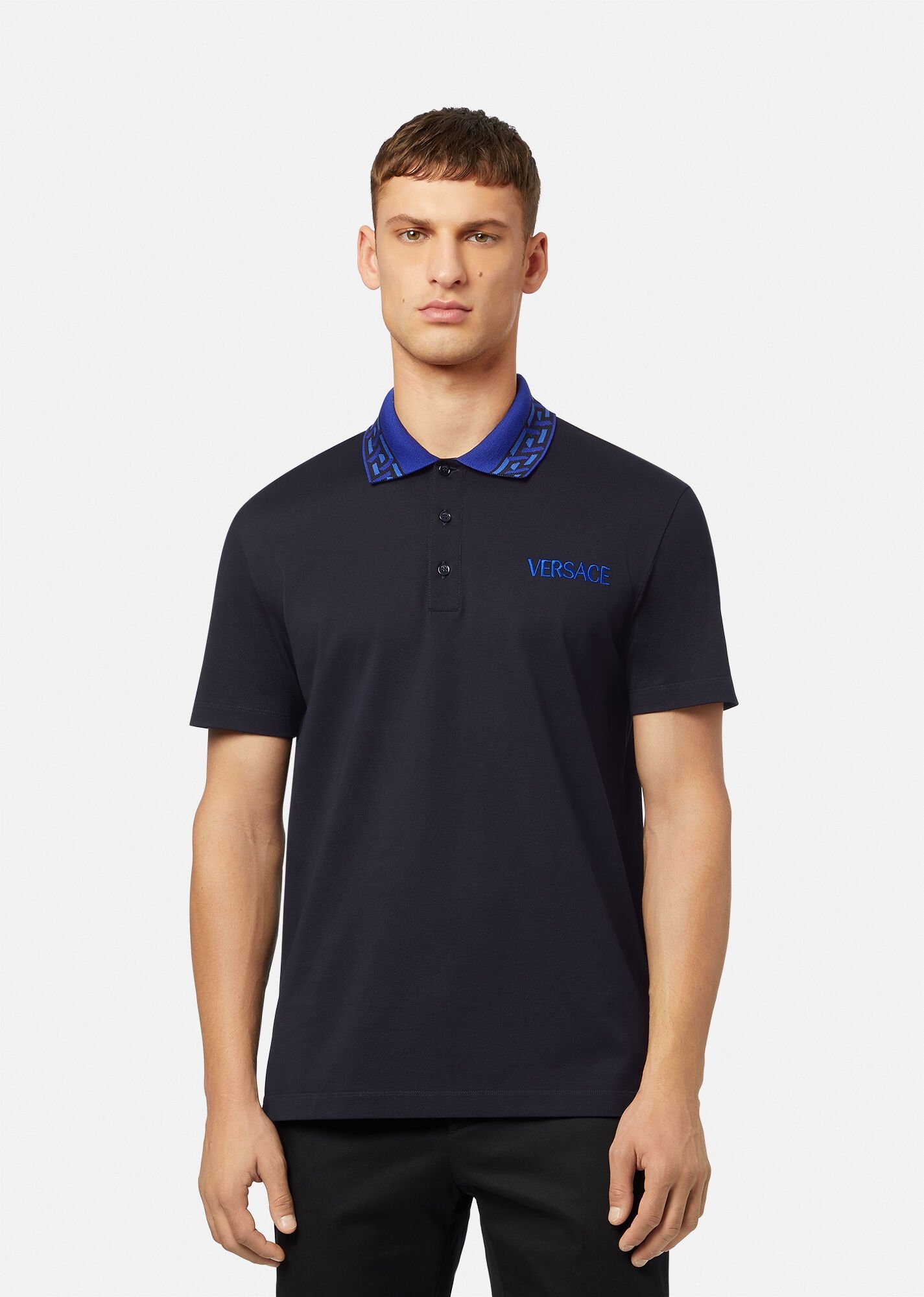 La Greca Accent Polo Shirt - 2