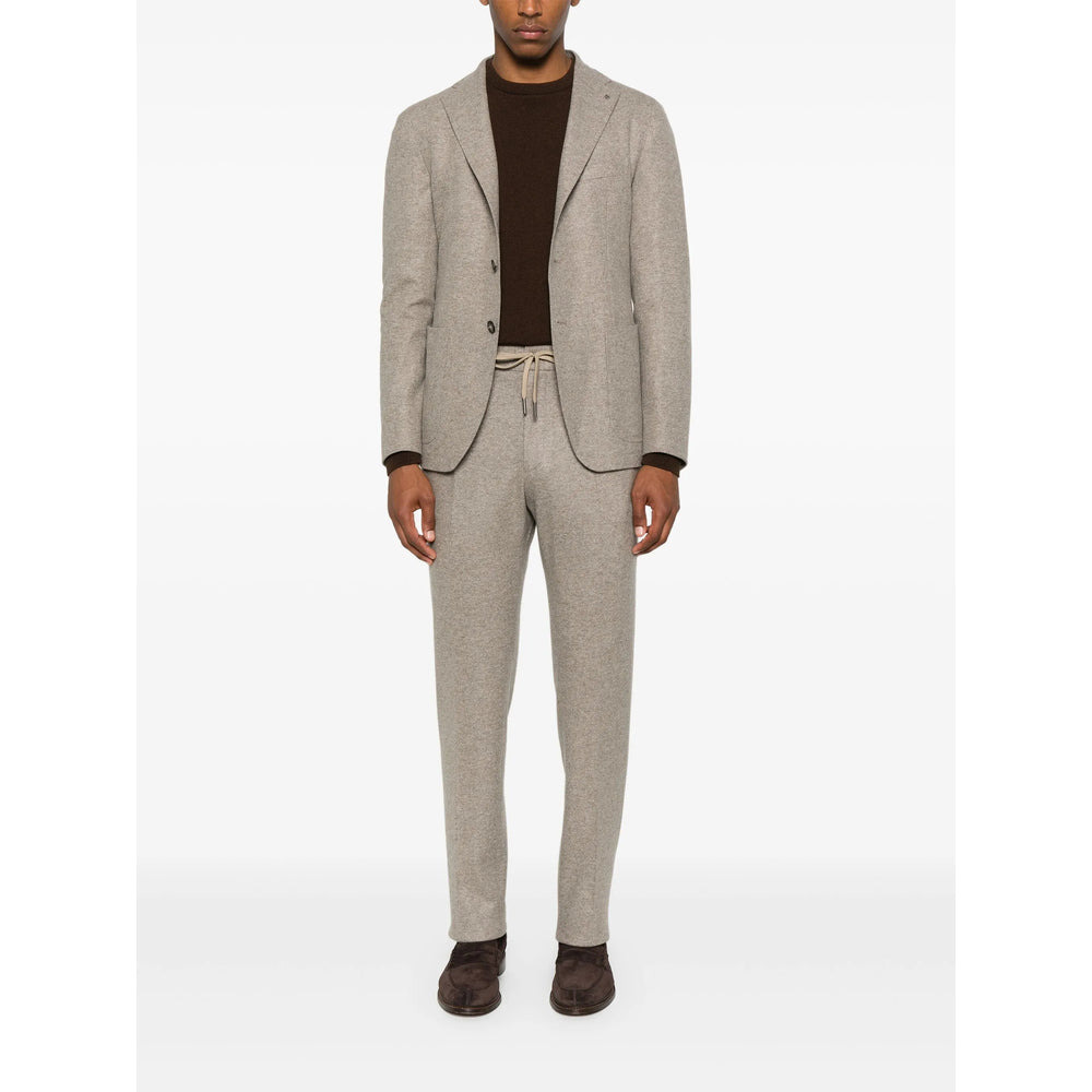 TAGLIATORE - Tagliatore Neutrals Suits - Single Breasted Suits Men - 3