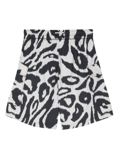 adidas logo-print shorts outlook