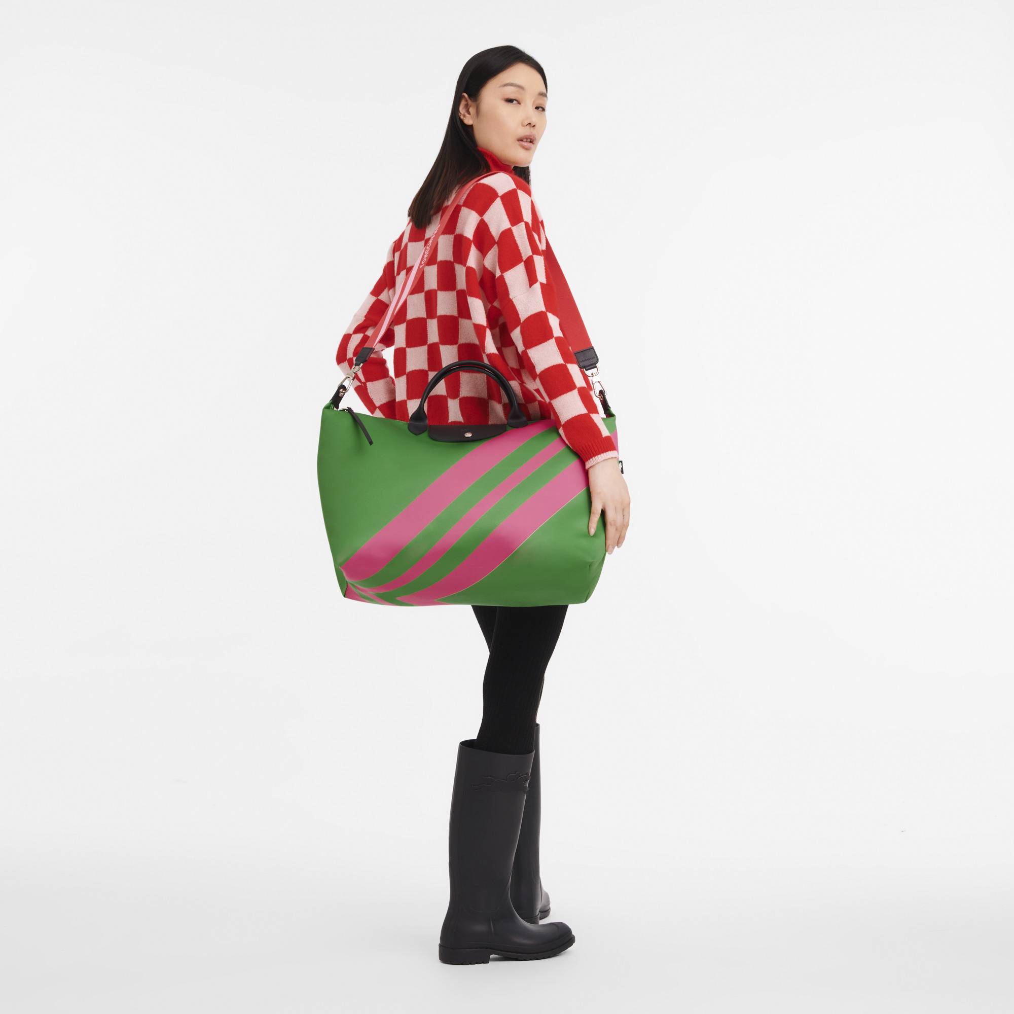 Le Pliage Collection S Travel bag Lawn/Grenadine - Canvas - 2