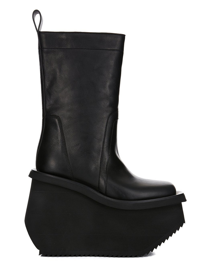 Black Concordians Factory Boots - 1