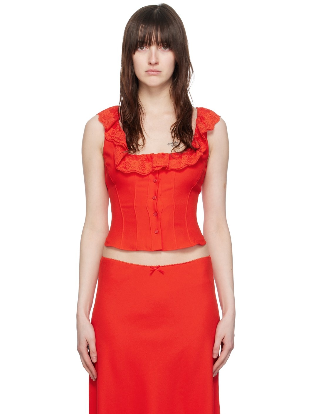 Red Paloma Tank Top - 1