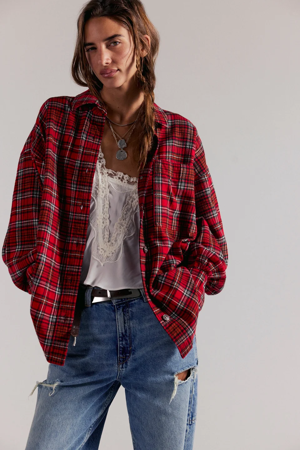 We The Free Ashley Plaid Shirt - 1