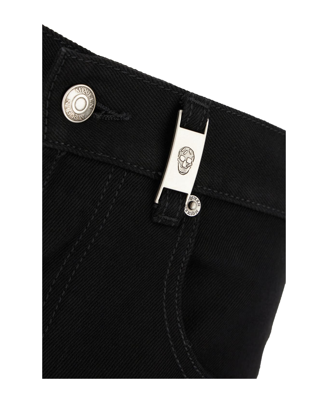 Black Denim Jeans - 3