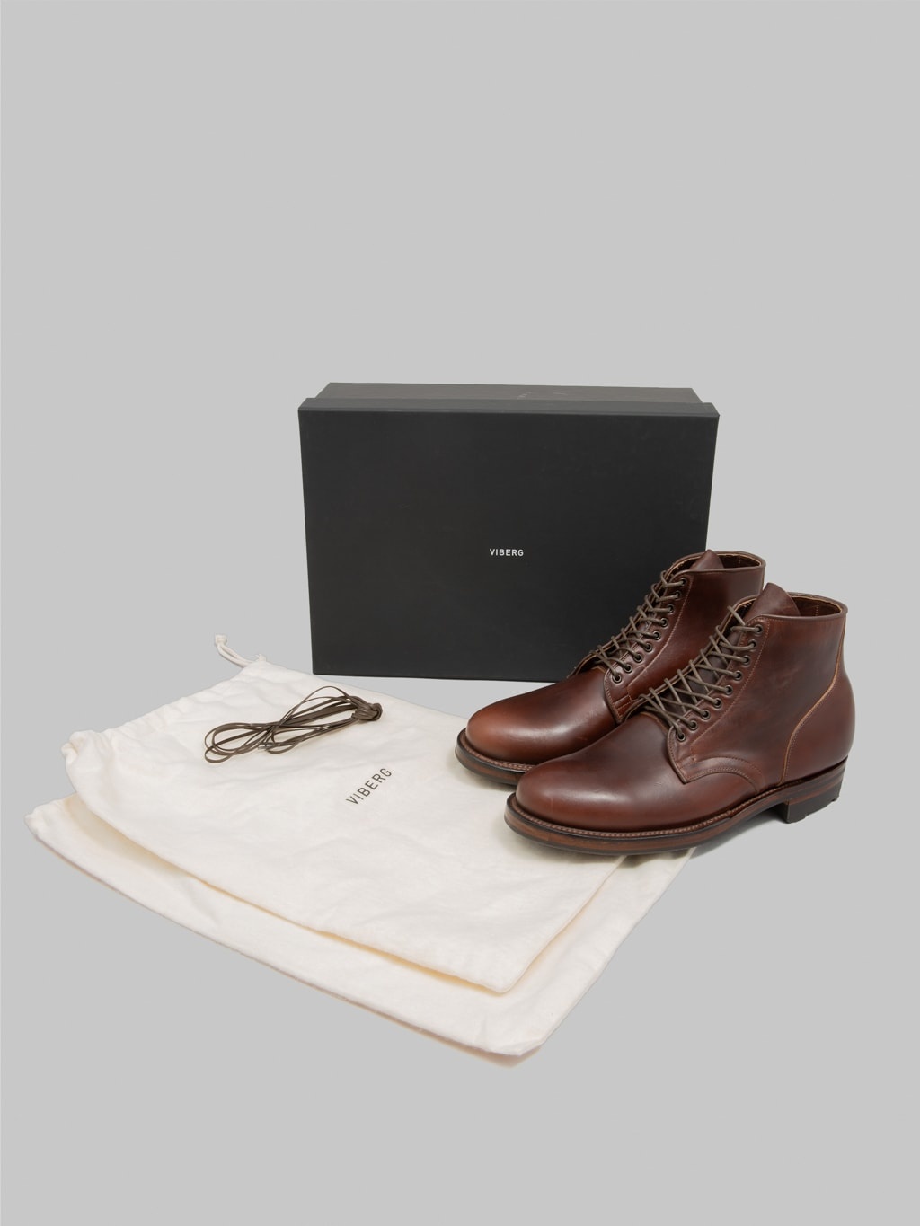 Viberg Service Boot 2030 Brown Chromexcel (Ridgeway Sole) - 12