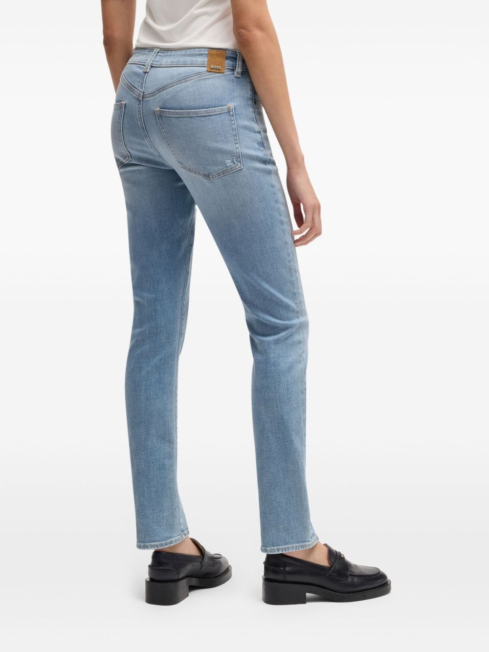 ripped-detail jeans - 4